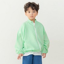 바브키즈 체크바람막이