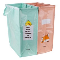 신문지 종이가방 각티슈 휴지보관/정리함