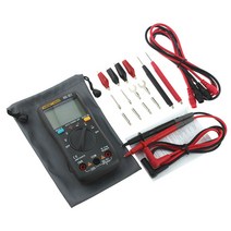 ANENG AN8000 Digital Multimeter 4000 counts profesional capacitor tester esrs meter r [A00025827], 07 Black 1