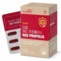 리얼 레드 프로폴리스 30캡슐 브라질 면역력에 염증에 비염에 좋은 아연 영양제