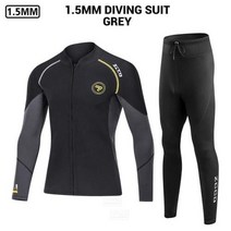 해녀복 해남복 스쿠버 다이빙 슈트 잠수복 네오프렌 수중 카이트 스피어피싱 자켓 바지, MT201 BK Wetsuit Men+3XL 90-10