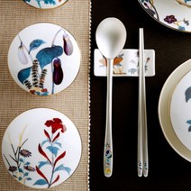 한국도자기리빙 초충도 가지 칠보 예단 은수저()초충도가지 은수저, 1벌(남성)