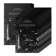 편강율 블랙티 리바이탈라이징 마스크팩 25ml, 20개, 1개입