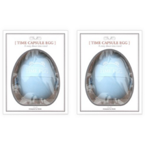 투영디자인 에그타임캡슐 ver.3 편지지, 블루, 14개입