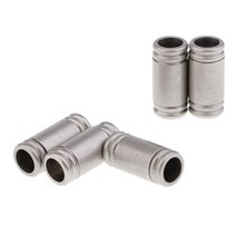 5pcs 여성 / 남성 패션 쥬얼리 만들기 실버 목걸이 만들기 크림프 걸쇠 팔찌 버클 쥬얼리 커넥터