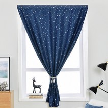 창문햇빛가리개 붙이는 거실용 주방 침실 책장 방문 가리개 패브릭 가림막 암막 커튼