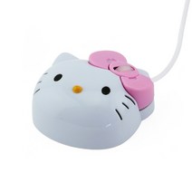 유선 귀여운 마우스 만화 할로 키티 편안한 mause 크리 에이 티브 고양이 인체 공학적 소녀 usb 마우스 노트북pcmac컴퓨터에 대 한 핑크 선물, 헬로 키티