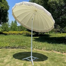 차박 노지캠핑 휴대용 감성 대형 파라솔 그늘막, 기본파라솔