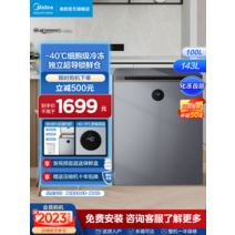 소형냉동고 서랍형냉동고 가정용 서랍식 40 50 100 200 리터 Midea 100L/143L 소형 냉동고 -40 급속 냉동 및 냉장 겸용 보관 냉장고, [02] Xiehu 실버