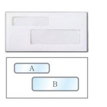 이중창봉투 접착 창문 봉투 A4 쌍창 이중창 100매 창봉투 창편지봉투