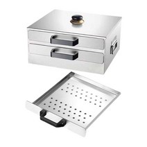 쌀 롤 머신 가정용 당면 롤 찜기 찜, 2개의 서랍+1개의 기선, 330mmx300mmx158mm, 스테인레스 스틸