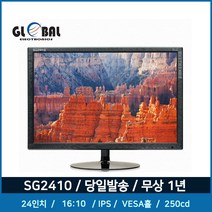 RAON 글로벌전자 SG2410 광시야각 16 10 LED 모니터 결점
