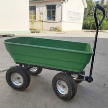 농업용 운반차 카트 리어카 농사용 축사용 거름 운반, 검은색 적재 용량 100kg