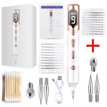 전기 플라즈마 두더지 제거 펜 laser set wart remover skin pore care corn freckle dark tag nevus 여드름 반점 문신 클리너, d-세트