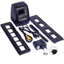 필름스캐너 Film onverter High Resolution 35mm Slides Photo Snners Sreen S lk Digitl Home Rep Tools, 05 EU PlugEU Plug