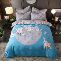 코튼 4종세트 빅사이즈 퀸이불 베개 웨이 상인 핫스타일 목화솜이불, C01-200x230