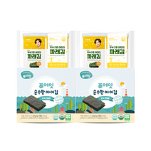 아이김 골고루 세트 4팩 (김100%+두번구운파래김) SB, 아이김 골고루 세트 4팩 (김100%