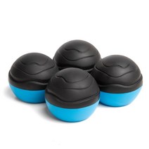 체어서퍼 블루 투톤 볼핏 캠핑의자 의자발커버 4개입, 씽버스 블루 투톤 타입2