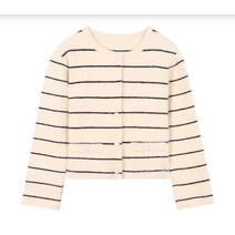 SI (씨) 23S/S 스트라이프 퍼 가디건 (SGCCB2916)