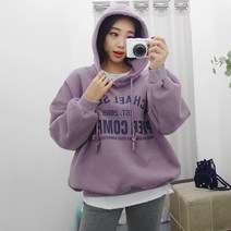 갠소 컴퍼니 루즈 양 기모 후드티
