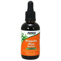 NOW Foods 푸드 프로폴리스 플러스 추출물 채식 액체 2fl oz 0733739049209