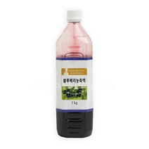 이든 블루베리농축액 1kg 블루베리 스무디 주스 엑기스 에이드 눈건강