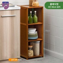 3단 장식장 4단 수납장 주방 선반 5단 대나무 틈새 슬림책장 7단 6단, 클래식-삼단 30장