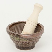 국내산 백종원 여주깨절구 깨갈이 미니절구 마늘다지기 공이포함