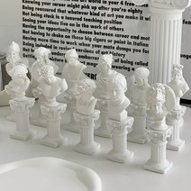 미니 석고상 조각상 + 미니 기둥 받침 세트, 아레스