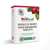 Mira버스트 미라클 베리 태블릿 후르츠 파우더 캔디 20개입