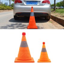 LED 트래픽콘 안전삼각대 차량사고 교통안전 표지판, 대형, 1개