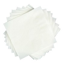 칵테일 백색 무지 냅킨 무형광 1봉 500매