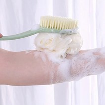 양면 목욕솔 목욕브러쉬 바디브러시 등각질 등솔, 블루CM002414, 1개, 1개