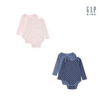 갭키즈 베이비 멀티 코튼 바디수트 2PACK 2종 택1 5232442951057