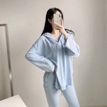 (5color) SET 후드 밴딩 부츠컷 팬츠 여성 트레이닝 세트 아노락 셋업 츄리닝