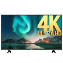 클라인즈 KK43NCUHDT43인치 UHD HDR LED TV, 43인치 UHD TV 벽걸이방문설치(상하브라켓포함)