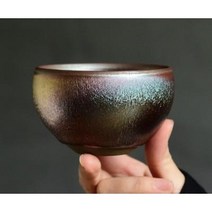 찻 건 도자기 잔 고급 가정용 사무실 가마변건배주배품명배천목도자기공도차구차칠색다발대호선물, 02 둘째 사형