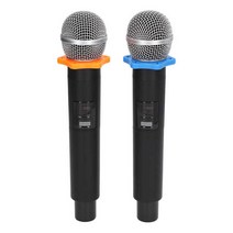 충전식 수신기 장착 무선 마이크 시스템 가라오케 노래 파티 교회 교실용