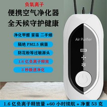 휴대용 공기청정기 교수형 목 착용 공기 청정기 소독 포름 알데히드 간접 흡연 제거, 03 BAP Haoyue White