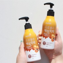 닥터이엘 프로폴리스 액상 대용량 펌핑치약 220g 유기농원료, 2개
