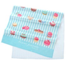 아트박스/연호디자인 마카롱 패턴타월, 핑크