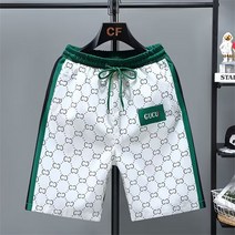 남자 여름 반바지 남성용 캐쥬얼 러닝 쿼터 비치 5 스트레이트 레그 타이드 2023