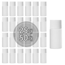 [25개묶음판매] 스프레이용기 10ml 15ml 20ml 30ml 40ml, 투명캡, 25개, 10ml 백색용기