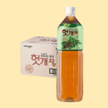 웅진 헛개차 1.5리터 6개x2팩 총 12개 한박스