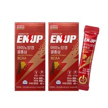 엔업 아미노양갱 꿀홍삼, 40g, 8box