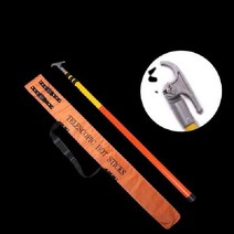 접지봉 고전압 막대 10KV 배전실 피뢰침 낙뢰 전기 용구 클램프, B. 3개 섹션 4미터