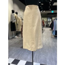 시슬리 SASK01211 웨이브 레더 스커트(2282975)