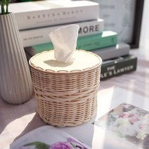 바보사랑 라탄 두루마리 휴지 케이스 만들기 패키지 DIY KIT.72페이지