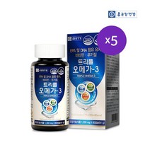 종근당건강 트리플 오메가3 5병 10개월분, 상세설명 참조, 없음