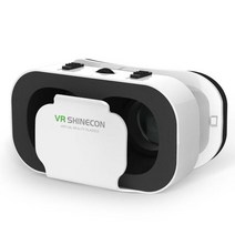 가상현실 vr 게임기 풀세트 새로운 g05 가상 현실 hd 렌즈 헤드셋 4.7-6.0 인치 android ios 스마트 폰용 경제적 인 3d 안경호환, 협력사, 하얀색